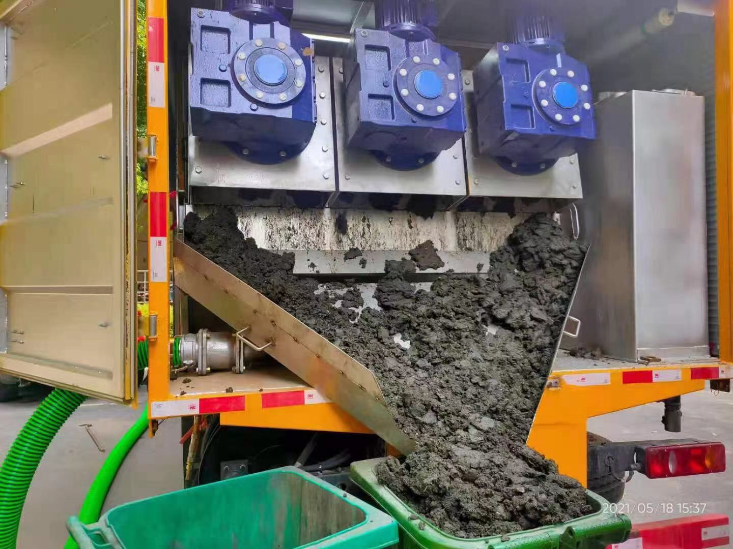 西昌化粪池清掏城市维护站-泥浆净化干湿分离处理